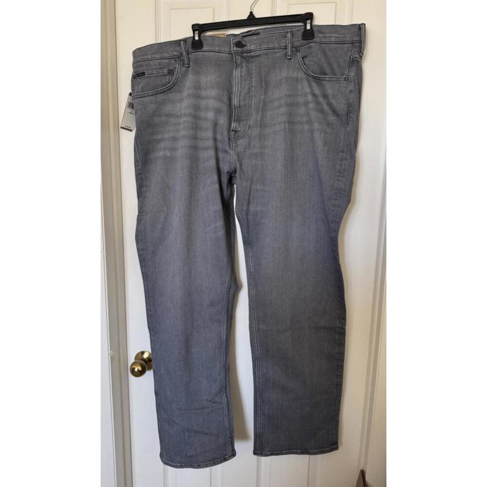 Polo Ralph Lauren Men 46BIG X 32L Hampton Relaxed Straight Stretch Jean Charcoal - Picture 3 of 9